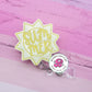 Summer badge reel - summer sun badge reel - sun badge reel - sun badge holder - sun badge clip - badge reel nurse - retractable ID badge