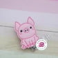 Pig badge reel - pig badge holder - pig badge clip - badge reel nurse - ID badge holder - cute pig badge reel - teacher badge reel