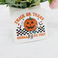 Halloween sticker - waterproof Halloween sticker - trick or treat smell my feet - funny Halloween sticker - vinyl stickers