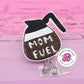 Coffee pot badge reel - badge reel cute - mom badge reel - coffee badge holder - coffee gifts - retractable - badge holder funny