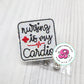 Nursing is my cardio, nurse badge reel, funny nurse gifts, funny nurse badge reel, nurse retractable ID badge holder, nurse badge holder