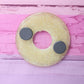 Pink donut magnet, donut fridge magnet, cute refrigerator magnet, donut gifts, acrylic glitter magnet, food gifts, breakfast magnet