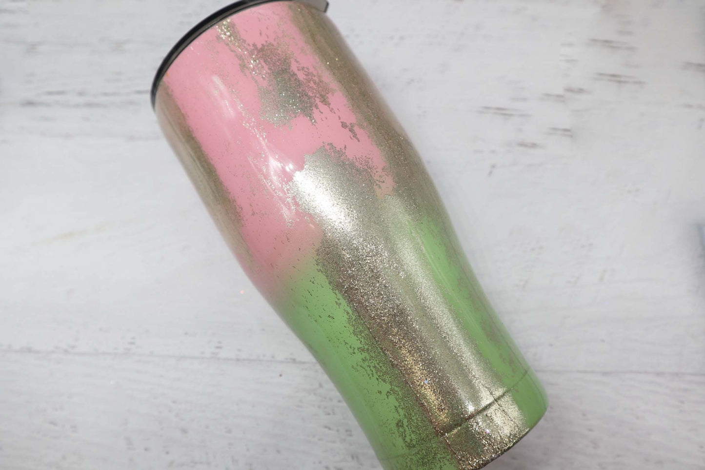 READY TO SHIP 24oz cactus glitter tumbler - don't be a prick - funny glitter tumbler - western cactus tumbler