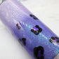 READY TO SHIP mama purple leopard glitter tumbler, purple ombre glitter tumbler, epoxy tumbler, personalized mama tumbler