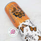 READY TO SHIP 20oz monarch butterfly glitter tumbler, butterfly gifts, never give up your daydream,  butterfly travel cup