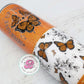 READY TO SHIP 20oz monarch butterfly glitter tumbler, butterfly gifts, never give up your daydream,  butterfly travel cup