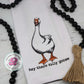 Hey there silly goose kitchen towel, goose gifts, cute goose kitchen towel, silly goose gifts, farmhouse decor, goose kitchen dish towel