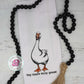 Hey there silly goose kitchen towel, goose gifts, cute goose kitchen towel, silly goose gifts, farmhouse decor, goose kitchen dish towel