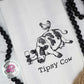 Tipsy cow kitchen dish cloth, drunk cow kitchen towel, funny cow kitchen towel, drinking gifts, cow gifts, farmhouse decor, funny cow gifts