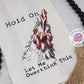 Overthinking chicken dish towel, hold on let me overthink this, funny chicken kitchen towel, funny chicken dish towel, chicken gifts