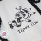 Tipsy cow kitchen dish cloth, drunk cow kitchen towel, funny cow kitchen towel, drinking gifts, cow gifts, farmhouse decor, funny cow gifts