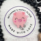 Adorable pig badge reel, pig badge holder, pig gifts, badge reel nurse, pig badge topper, acrylic badge reel, pig lover, piggy badge holder