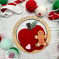 Teacher Christmas ornament, Christmas gift for teacher, personalized teacher gift, thanks for making me one smart cookie