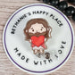 Love Jesus retractable badge reel, Jesus badge holder, praying badge clip, nurse gift, religious gift, Easter badge reel, praying Jesus