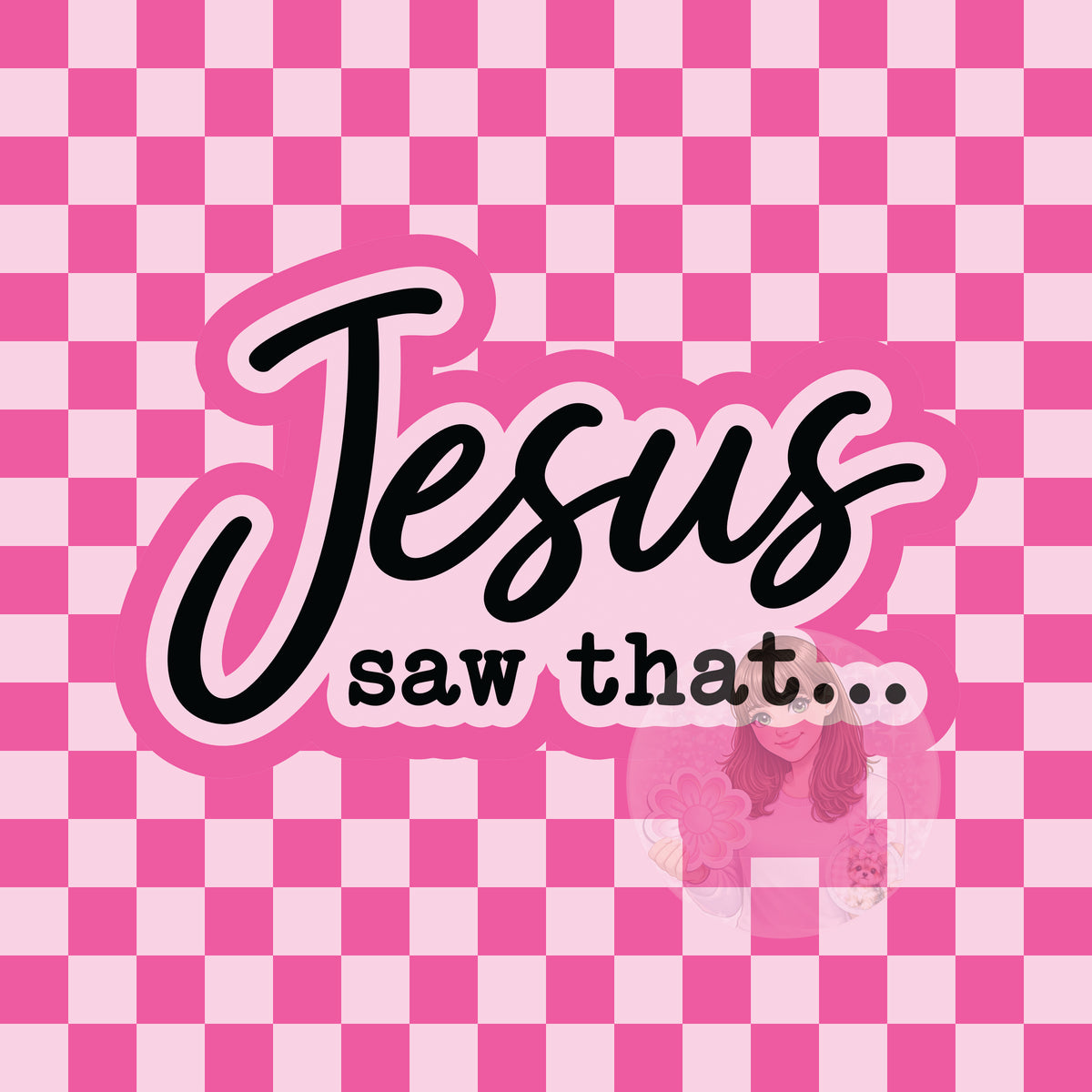 Jesus saw that silicone mold