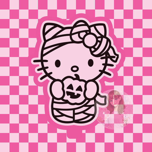 Kitty mummy silicone freshie mold