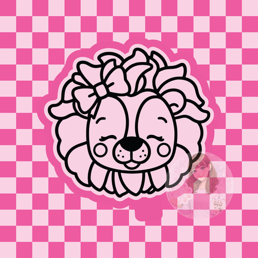 Lion head silicone freshie mold