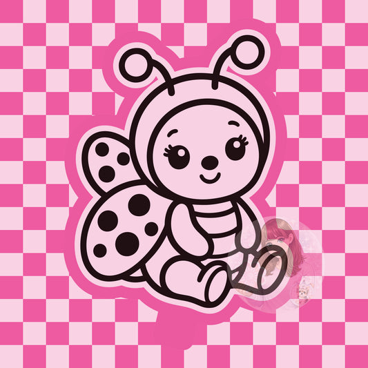 Little ladybug silicone freshie mold