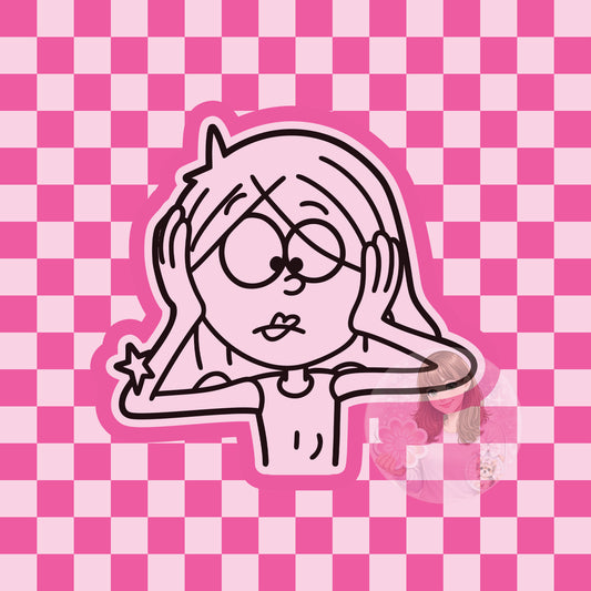 Stressed Lizzie silicone freshie mold