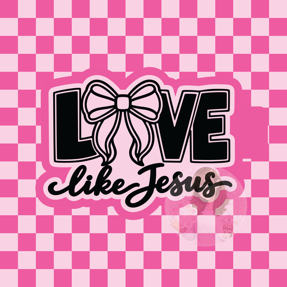 Love like Jesus silicone mold