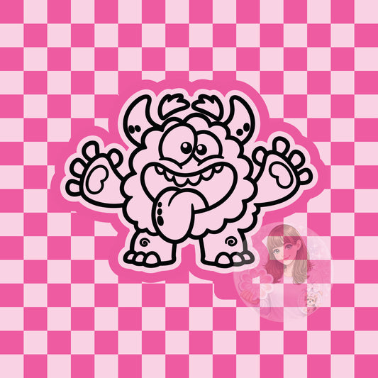 Silly monster silicone freshie mold