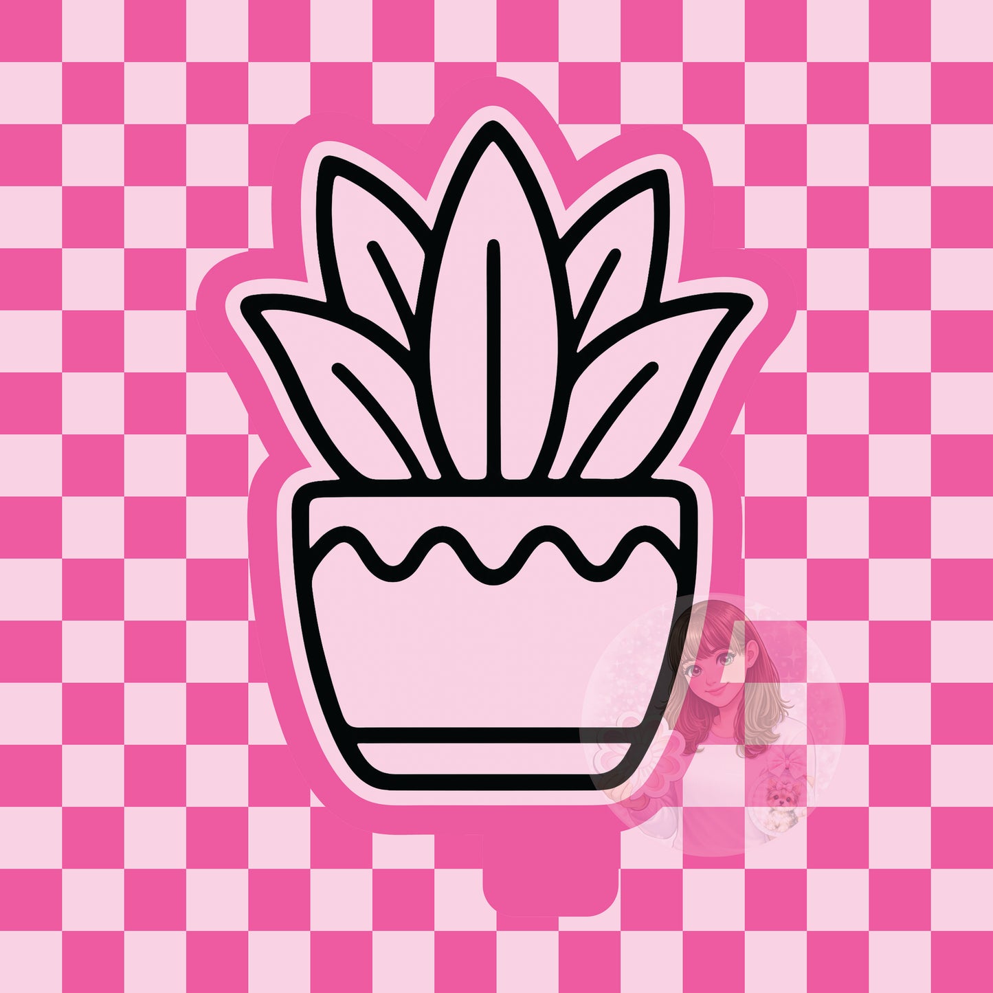 Plant silicone freshie mold
