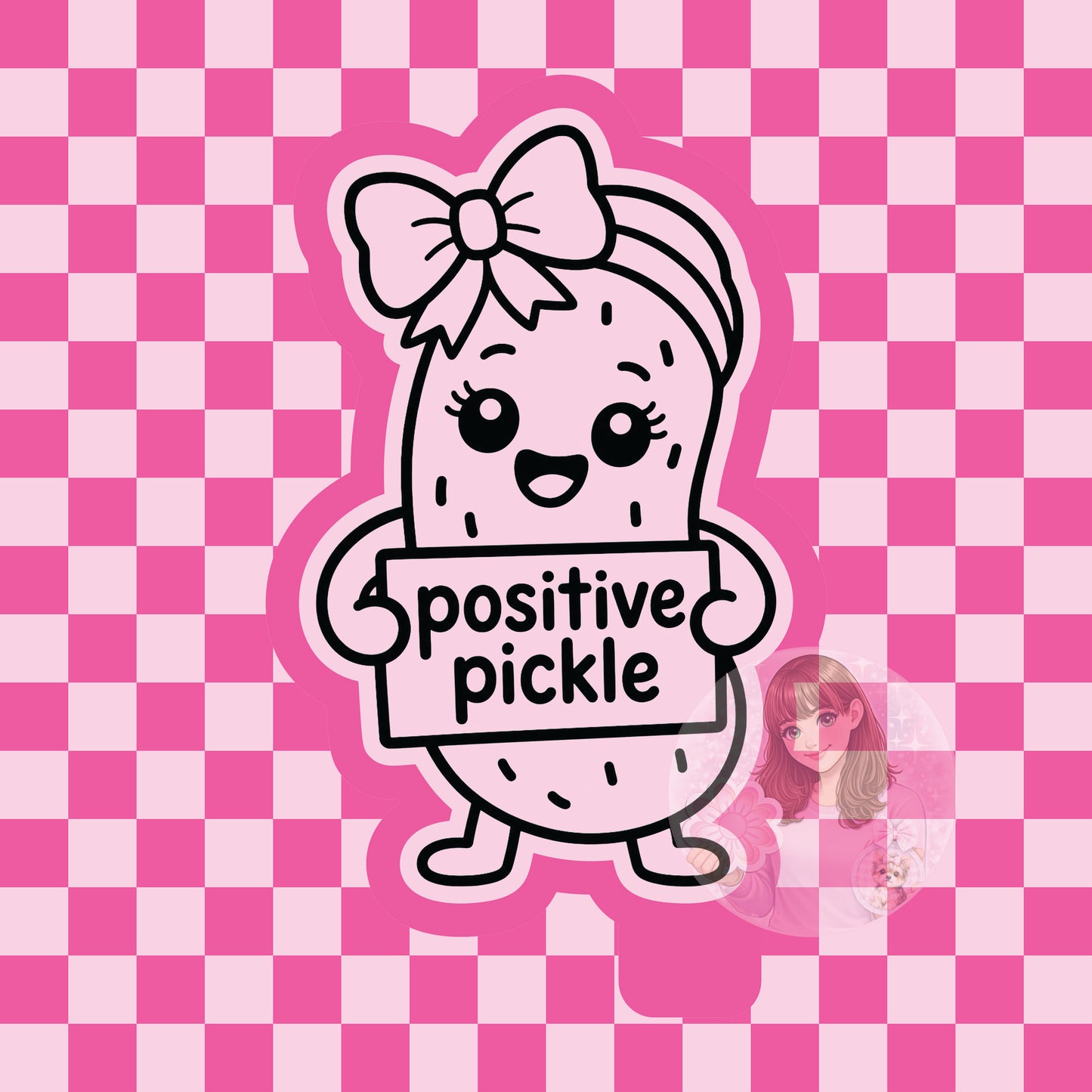 Positive pickle silicone freshie mold