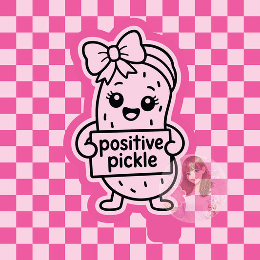 Positive pickle silicone freshie mold