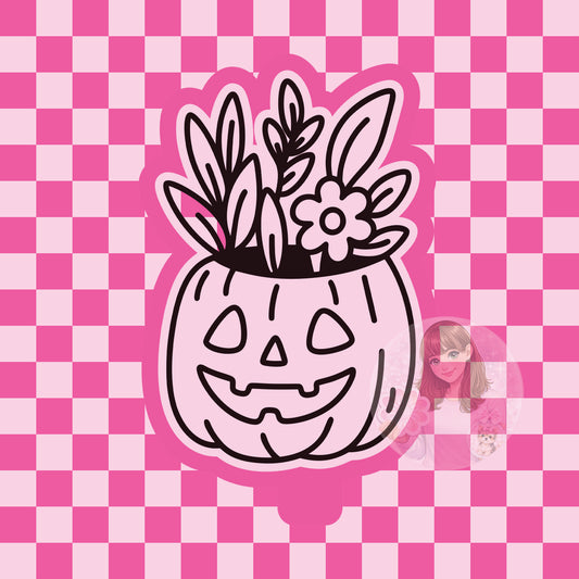 Pumpkin planter silicone freshie mold