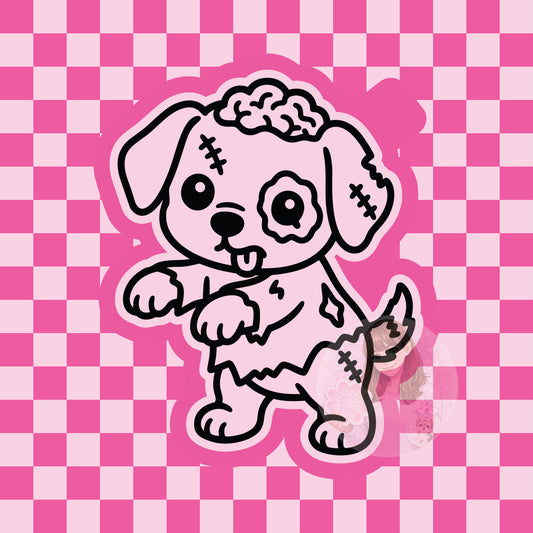 Puppy zombie silicone freshie mold