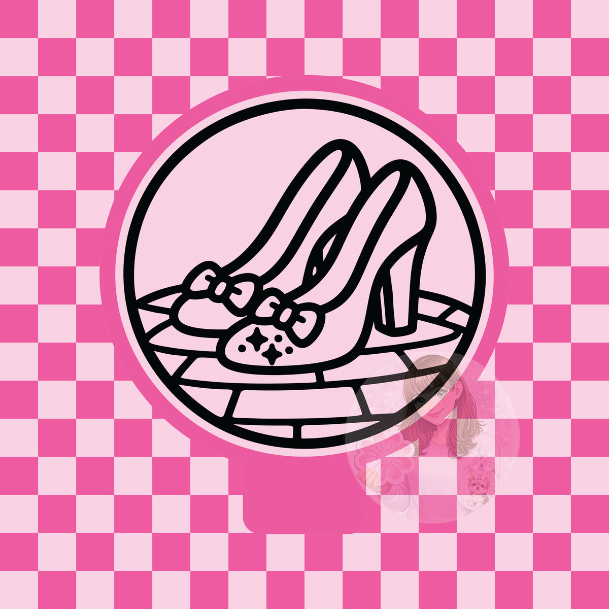 Ruby slippers silicone freshie mold