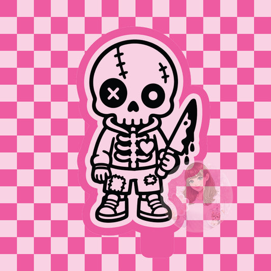 Scary skelly silicone freshie mold