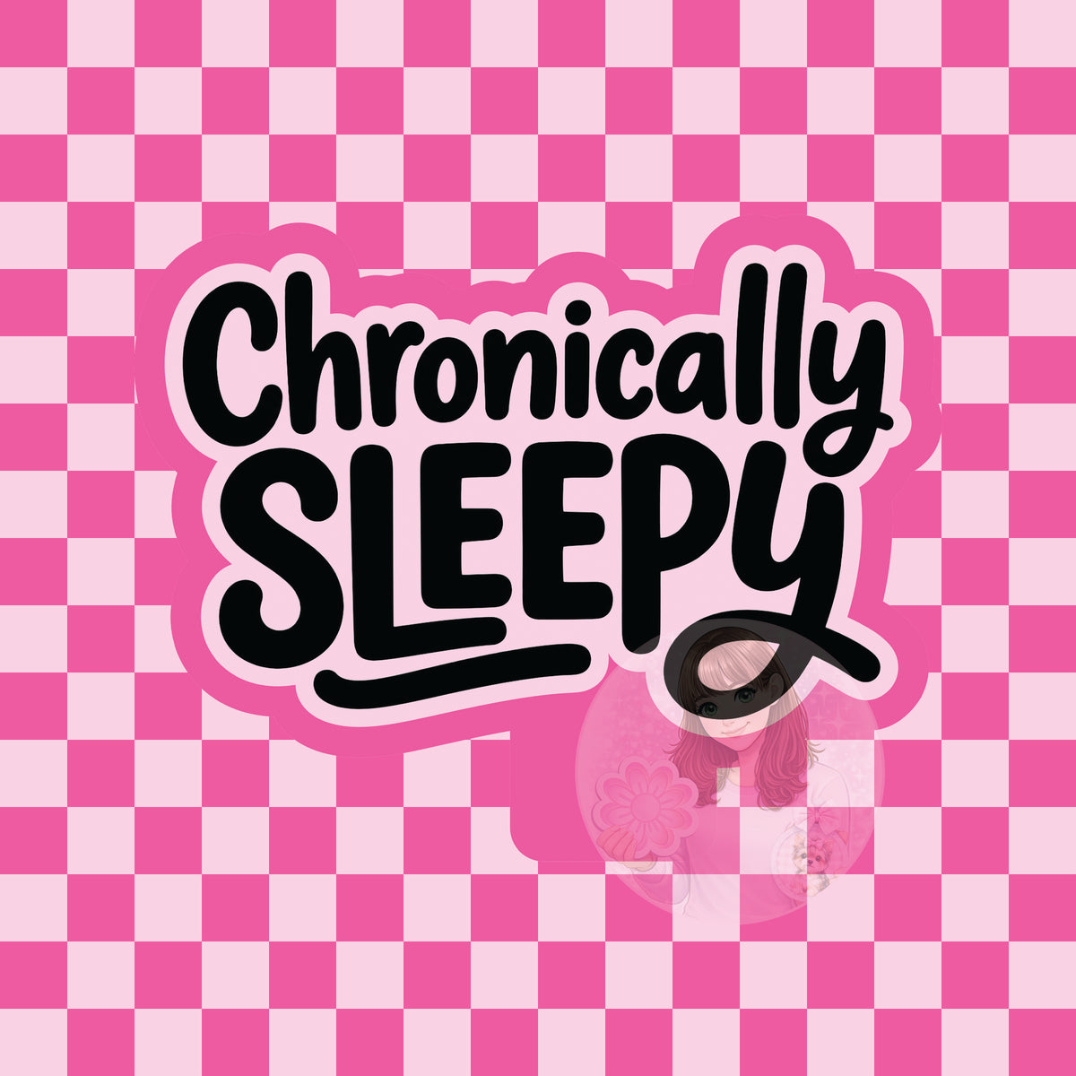 Chronically sleepy silicone freshie mold