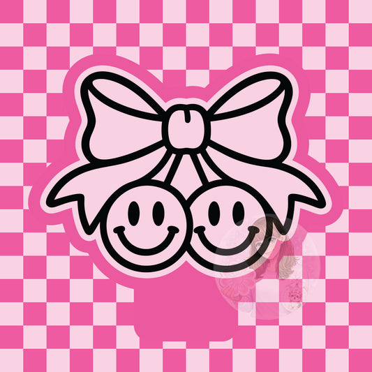 Happy bow silicone freshie mold