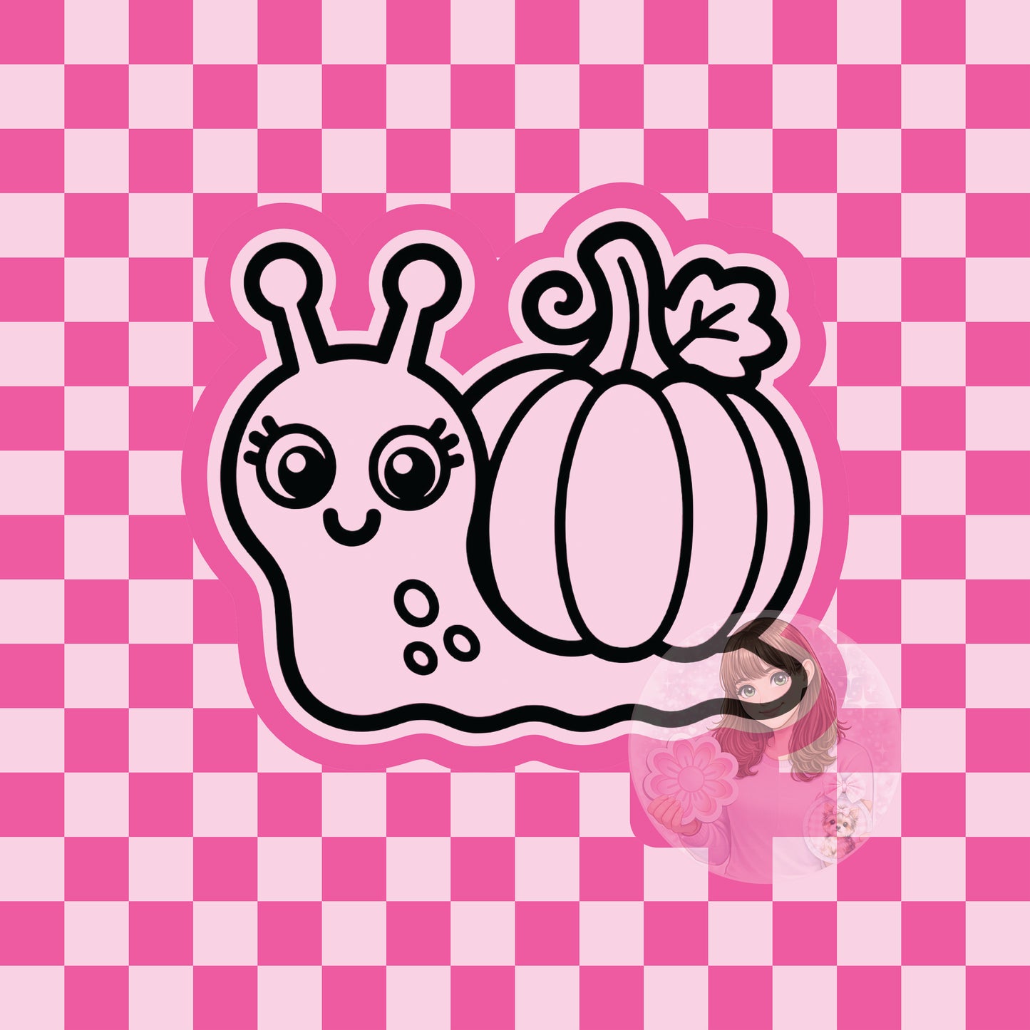 Pumpkin snail silicone freshie mold