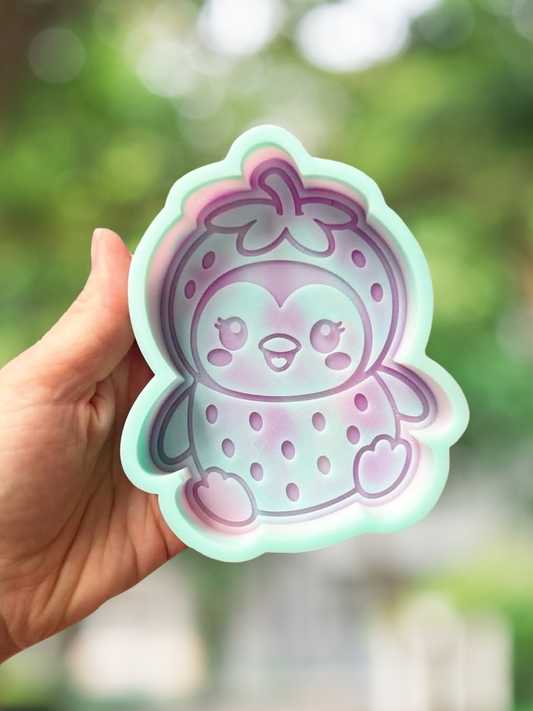 Strawberry penguin mold - READY TO SHIP