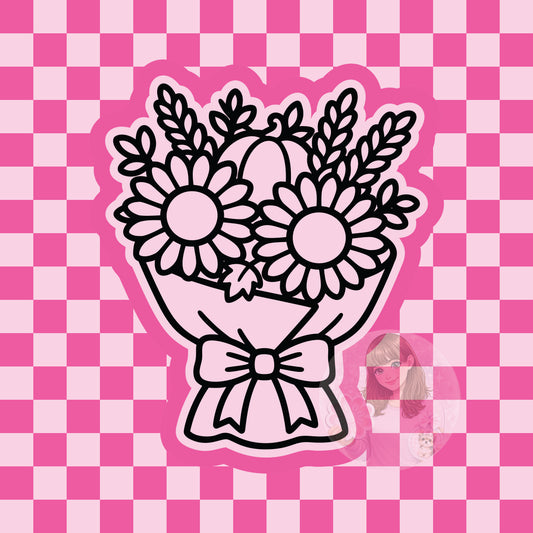 Sunflower bouquet silicone freshie mold