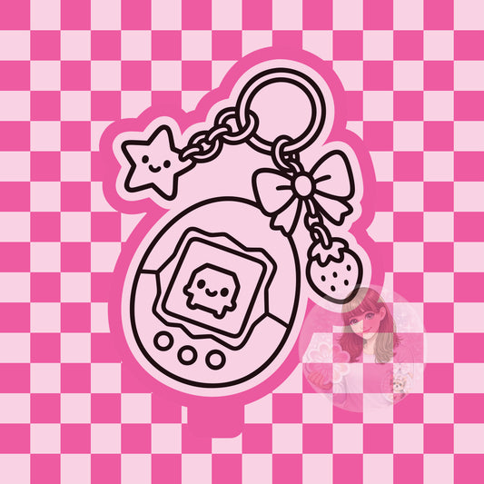 Tamagotchi silicone freshie mold