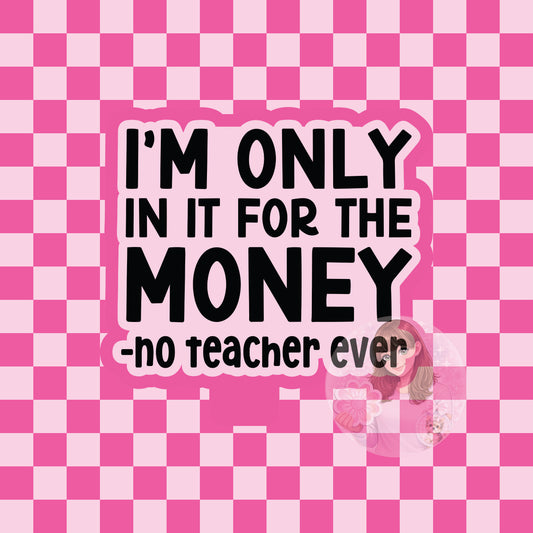 No teacher ever silicone freshie mold