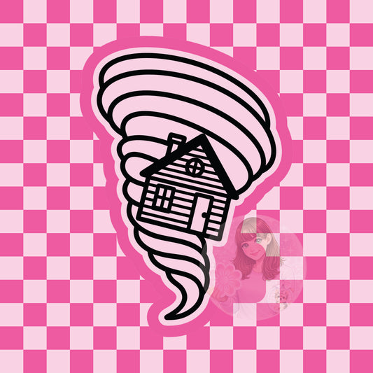Tornado house silicone freshie mold