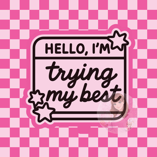 Hello I'm trying my best silicone freshie mold