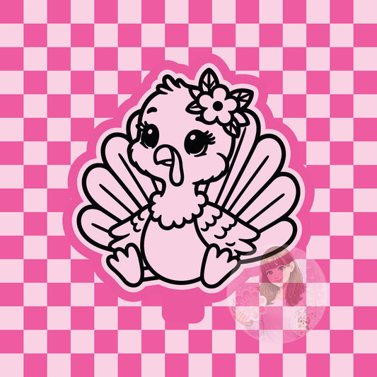 Baby turkey silicone freshie mold