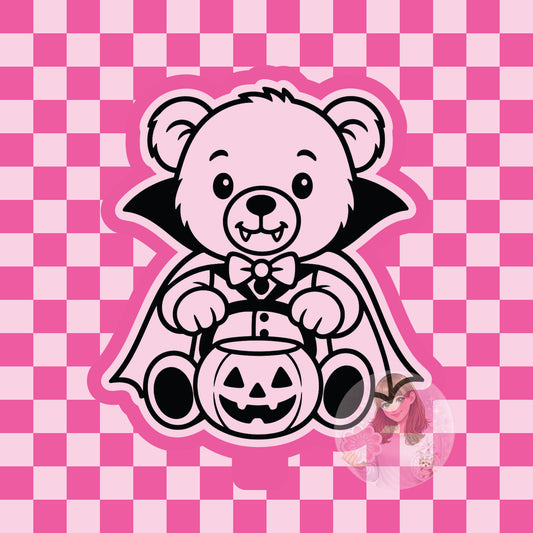 Vampire teddy silicone freshie mold