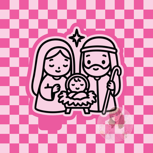 Nativity silicone freshie mold