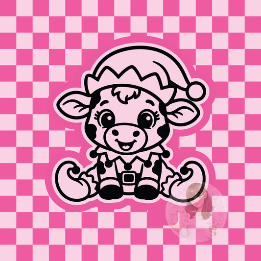Elf cow silicone freshie mold
