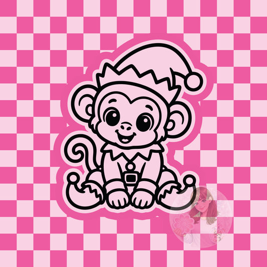 Elf monkey silicone freshie mold