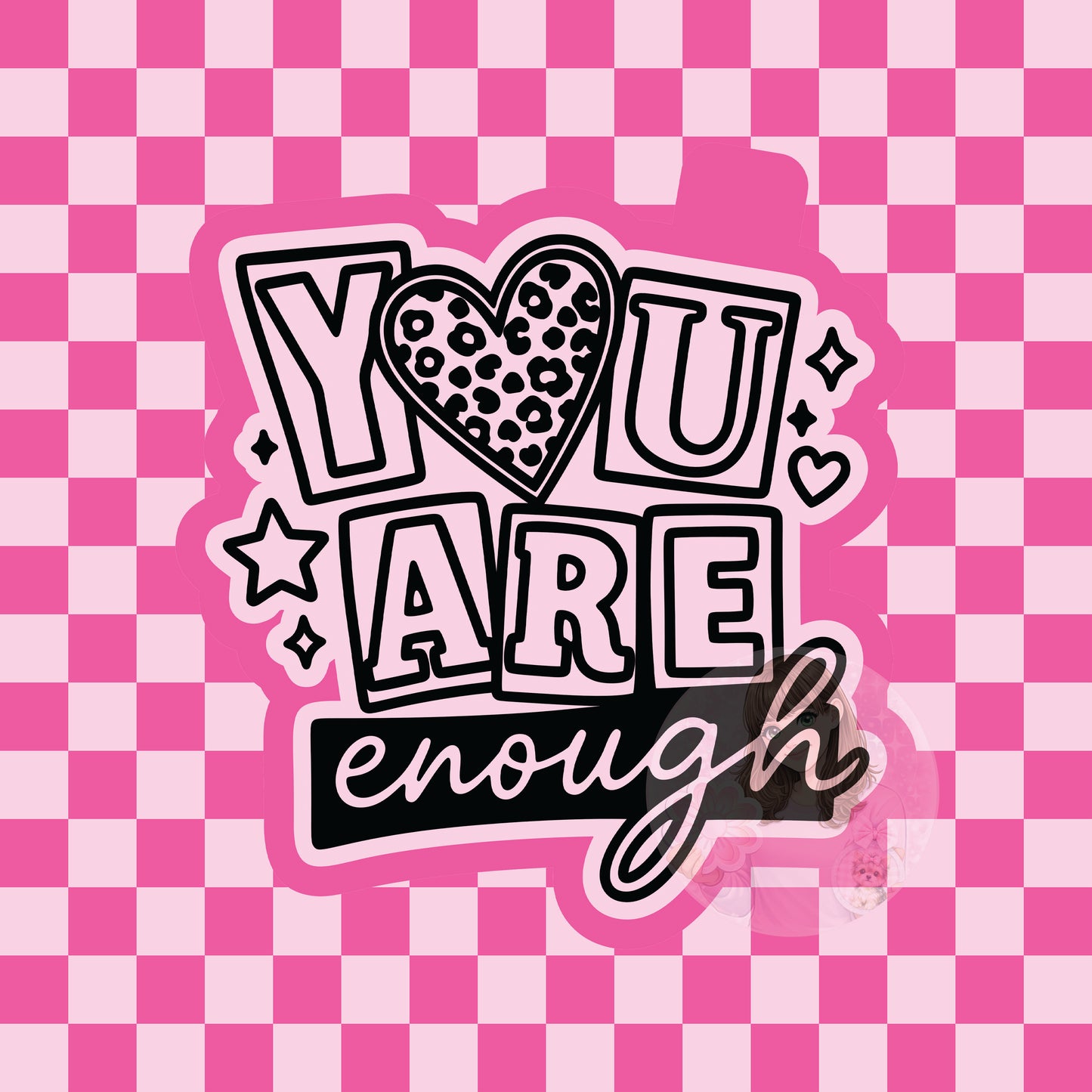 You are enough silicone freshie mold