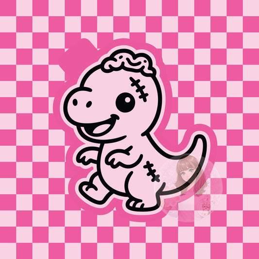 Zombie dinosaur silicone freshie mold